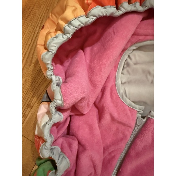 Cozy Cover Infant Carrier Cover Protect Dual Zip Elephant bright colors - Picture 5 of 7